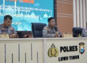 Pengamanan Hari Raya Idul Fitri 1447.H, Polres Lutim Gelar Latihan Pra Operasi Ketupat 2026